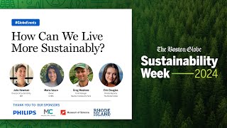 How Can We Live More Sustainably? | Sustainability Week 2024