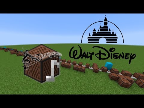 orti - Minecraft: Walt Disney Intro Theme with Note Blocks