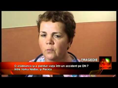 Accident tragic intre pecica si nadlac