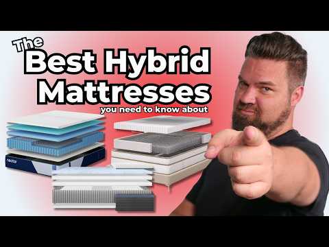 Best Hybrid Mattresses 2025 - Our Top 6 Picks Of The Year! (UPDATED!)
