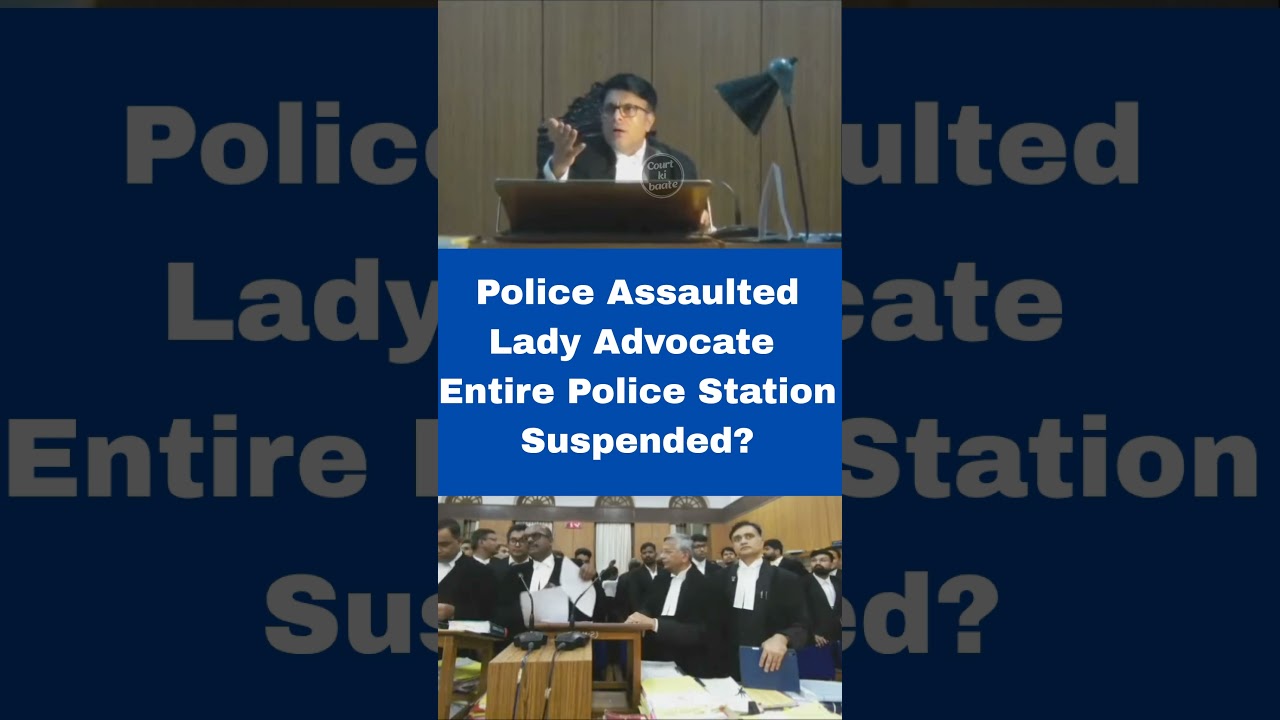 Police assaulted lady advocate, entire police station suspended? | #police #karnataka #shirts
