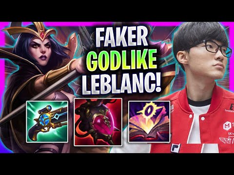 FAKER GODLIKE LEBLANC GAME vs YI MID! - T1 Faker Plays Leblanc Mid vs Master Yi! | Season 2024