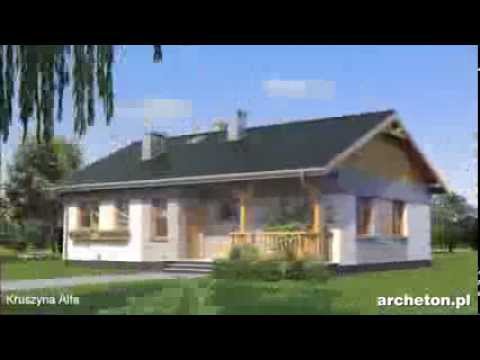 Projekt domu Kruszyna Alfa - archeton.pl
