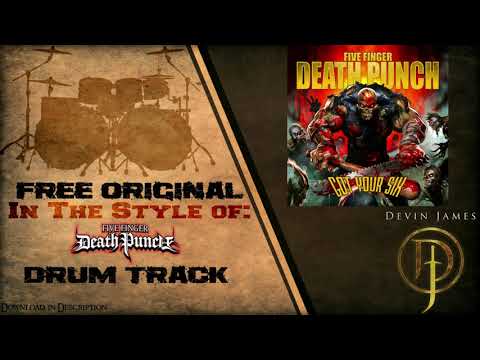 Five Finger Death Punch Styled Free Original Drum Track - 171 BPM (FREE DOWNLOAD)