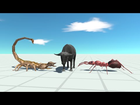 SCORPION & ANT vs EVERY UNIT - Animal Revolt Battle Simulator