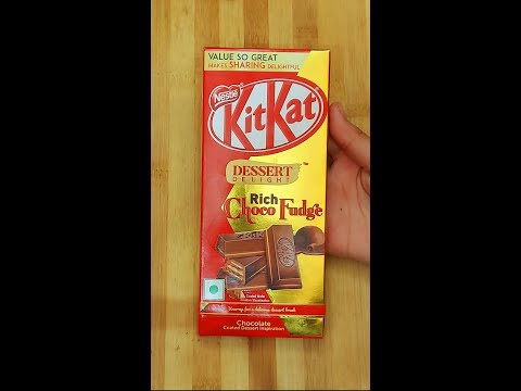 KitKat🍫 Dessert Delight😋💖 Unboxing #shorts #unboxing #kitkat #chocolate ❤