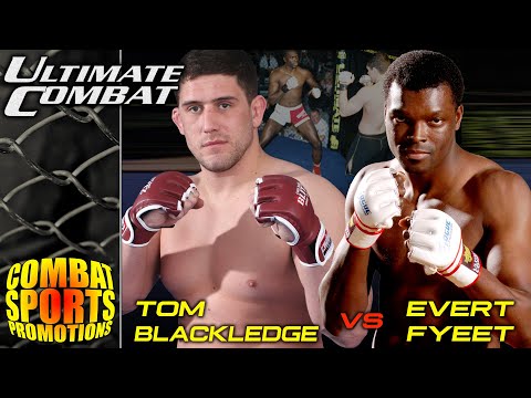 MMA FOUL HEAD SOCCER KICK! Tom Blackledge vs Evert Fyeet - FULL MMA FIGHT - Ultimate Combat 8