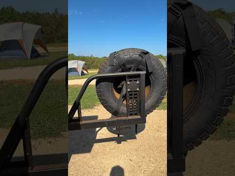 Westcott Designs Modular Tire Carrier Has Awesome Ground Clearance
