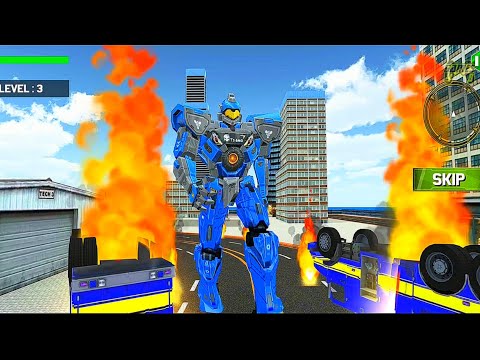 Multi Robot Transform Games 2022: Truck Bike Robot Transform - Android iOS Gameplay