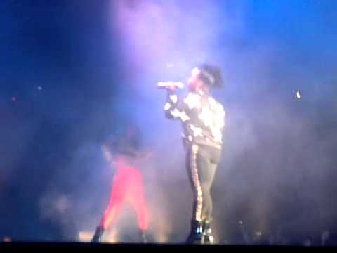 Misha B - Girls Wanna Have Fun x factor tour 2012