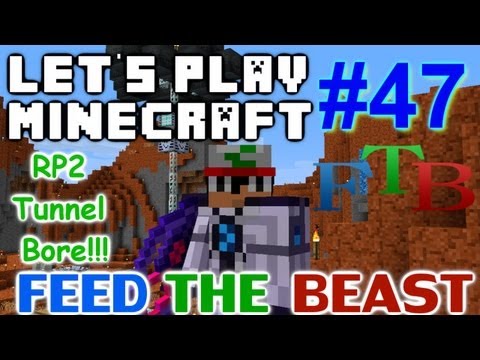 Let's Play Minecraft Hermitcraft FTB Ep. 47 - Tunnel Bore RP2