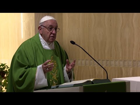 Francisco en Santa Marta: Tenemos dos espíritus que pelean en un campo de batalla