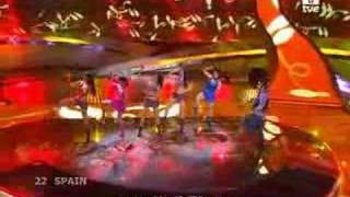 Eurovision 2008 Final - Spain - Chikiliquatre - Chiki Chiki