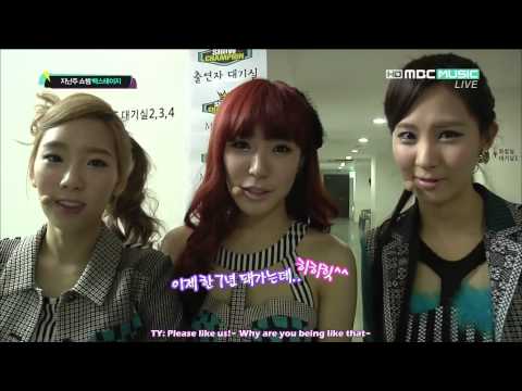 [ENG SUB] 120515 SNSD - TTS TaeTiSeo @ Music Show Champion