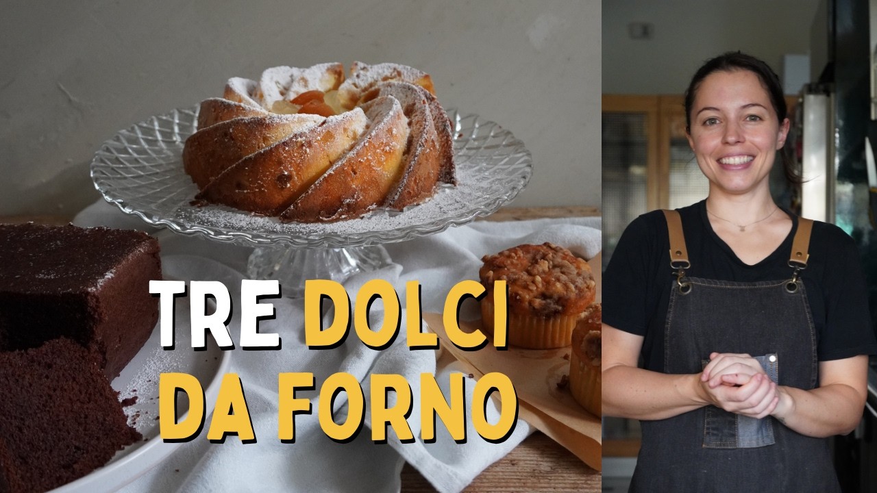 3 TORTE o DOLCI DA CREDENZA da provare