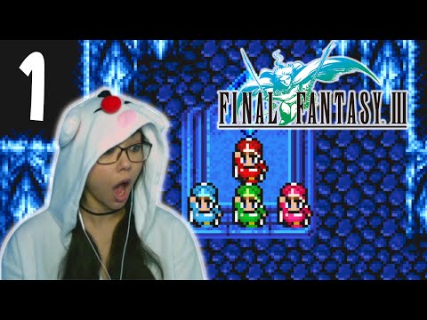 My First Time Playing Final Fantasy III PIXEL REMASTER! (Pt.1)