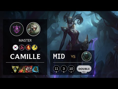 Camille Mid vs Pyke - KR Master Patch 10.22