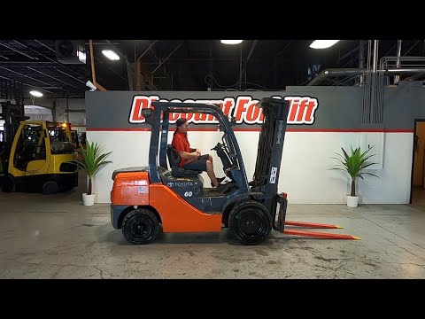 TOYOTA 8-Series 8FDU30 6,000lb Diesel #1678 - Forklift for Sale