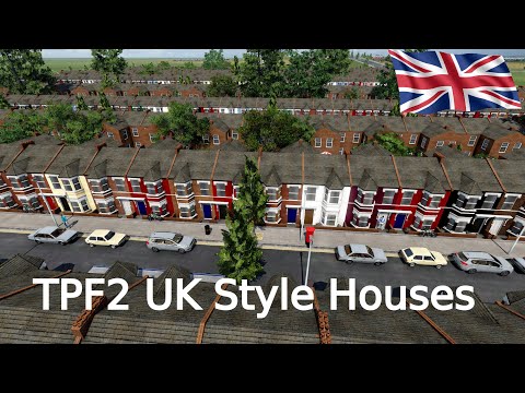 Transport Fever 2 | UK Style House Mod [Trailer]