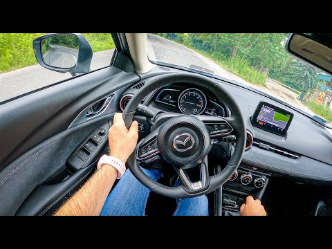 2021 Mazda CX-3 [2.0 121 HP] | POV Test Drive #830 Joe Black