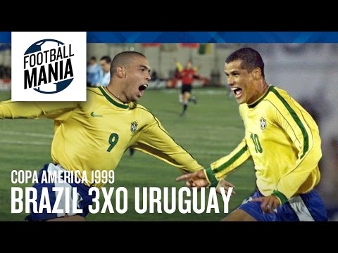 Copa América 1999 Final - Brasil 3x0 Uruguay - Brasil Campeão!