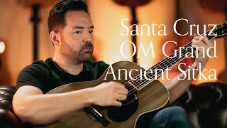 Video thumbnail for Santa Cruz OM Grand, Old Growth Mahogany & Ancient Sitka Spruce | Carl Miner by Carter Vintage Backstage