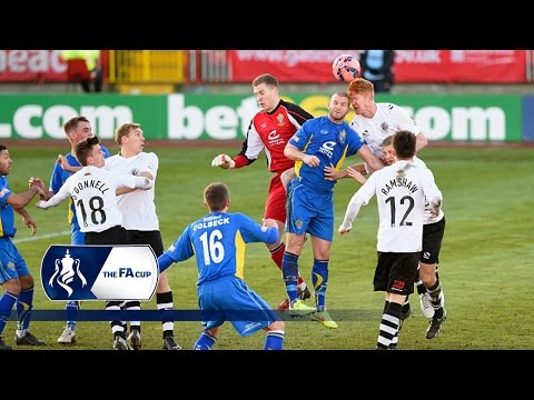 Gateshead 2-0 Warrington Town - FA Cup Second Round | Goals & Highlights
