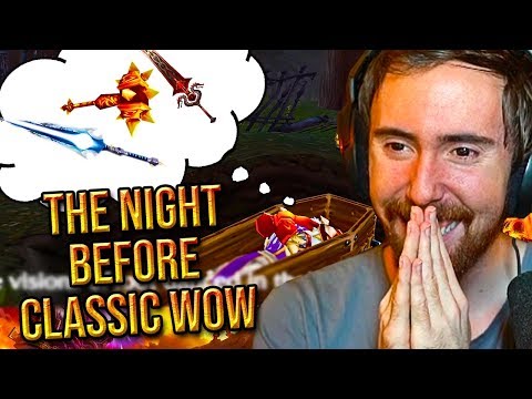 Asmongold Reacts To The Night Before Classic WoW - Platinum WoW