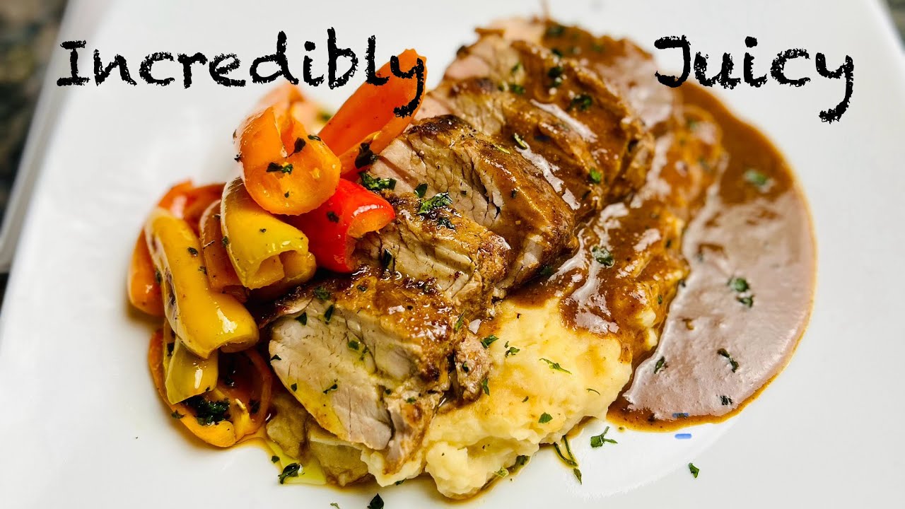 Pan Seared ￼Pork Tenderloin