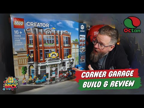 LEGO Corner Garage Modular (10264) | Full Build & Review of a Retired Classic