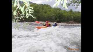 preview picture of video 'Drac, Juin 2013 avec le club de Kayak de Gap'