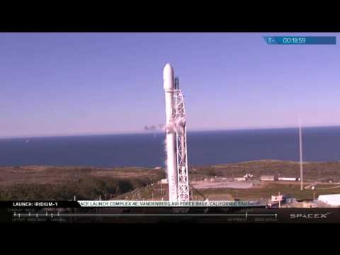 SpaceX IRIDIUM 1 Mission Launch - 14/01/2017