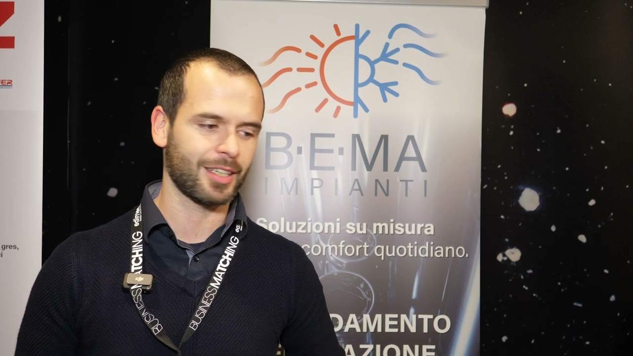 Intervista a Emanuele Beltrame, titolare di B.E.MA IMPIANTI RVCS - Business Matching 2024