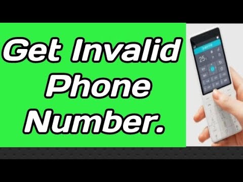 How To Make your phone Number invalid ||🔥 When Someone call you and found invalid.🔥 Video