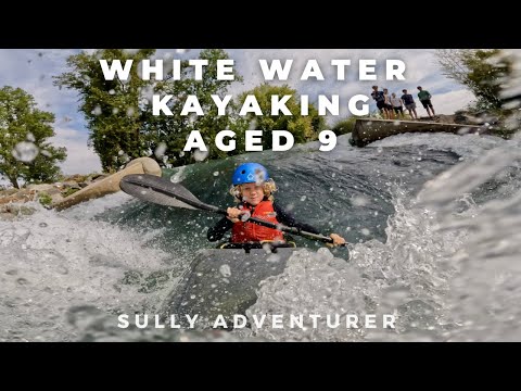 White water kayaking 9 years old - Grade 3 - France - Pyrahna Rebel - Saint Pierre de Boeuf