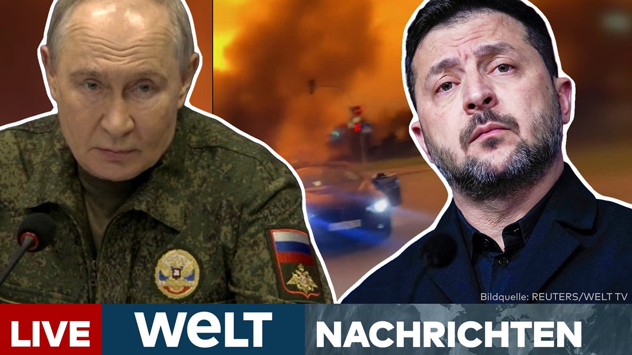 UKRAINE-KRIEG: Putin zeigt seine zwei Gesichter! Nach Witkoffs Abflug hagelt es Bomben | LIVE