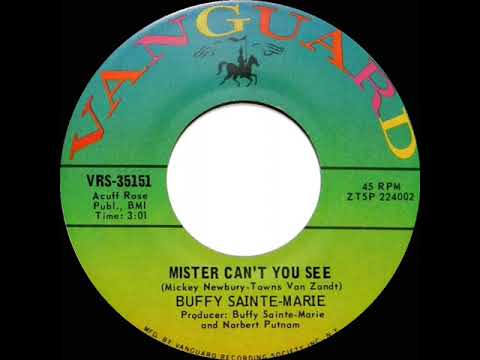 1972 HITS ARCHIVE: Mister Can’t You See - Buffy Sainte-Marie (mono 45)