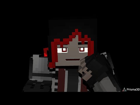 Teyo the black wolf of planeLastation - gumi monster meme Minecraft animation prisma 3D