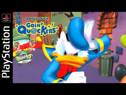 Disney’s Donald duck : Goin’ Quackers 100% Full Game | Longplay Ps1