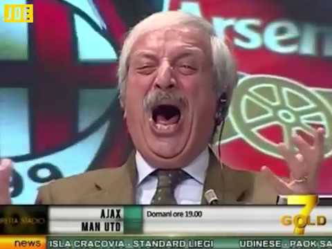 Italian football commentary vs. English football commentary