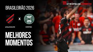 Athletico-PR 2 x 0 Coritiba | Melhores Momentos | Brasileirão 2026
