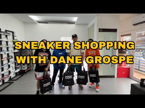 SNEAKER SHOPPING WITH DANE GROSPE OF @phenomenalsole1114