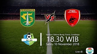 Live Streaming Indosiar, Persebaya Surabaya Vs PSM Makassar di Liga 1 2018, Sabtu Pukul 18.30 WIB
