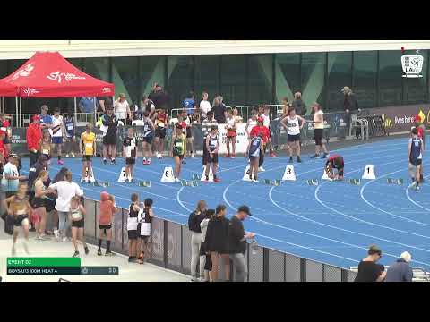 U13 Boys 100m Heat 4: 2022-23 State Combined Events Championships - Saturday
