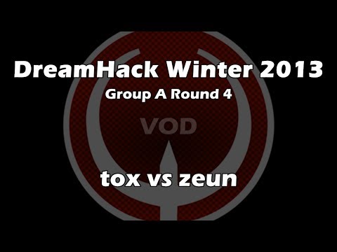 tox vs zeun - DreamHack Winter 2013 Group A Round 4 (Quake Live VOD)