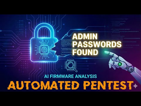 AI Found Admin Passwords in Firmware | Automated Pentest Analysis