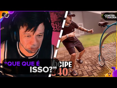 ARUAN REAGE: MINHA NOVA BIKE DE 1840 * Velocipede Bike * (THIAGO REIS) - Cortes do Aruan