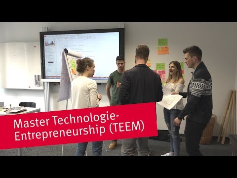 Master Technologie-Entrepreneurship 