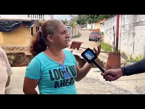 Colapso de red de cloacas en San Rafael de Carvajal amenaza con incomunicar a 600 familias