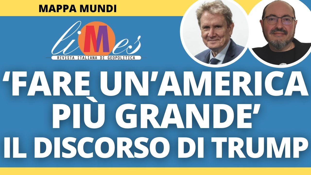 'Fare un'America più grande': il discorso di Trump. Sfide e contraddizioni - Con Lucio Caracciolo